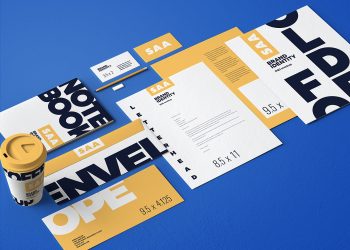 Free Branding Stationery Mockup Set