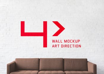 Free Brick Wall Mockup