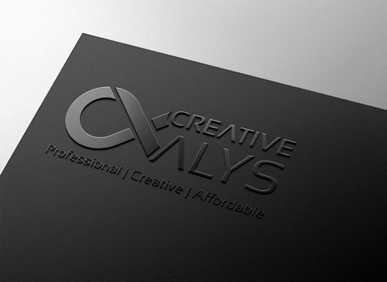 Free Embossed Logo Mockup