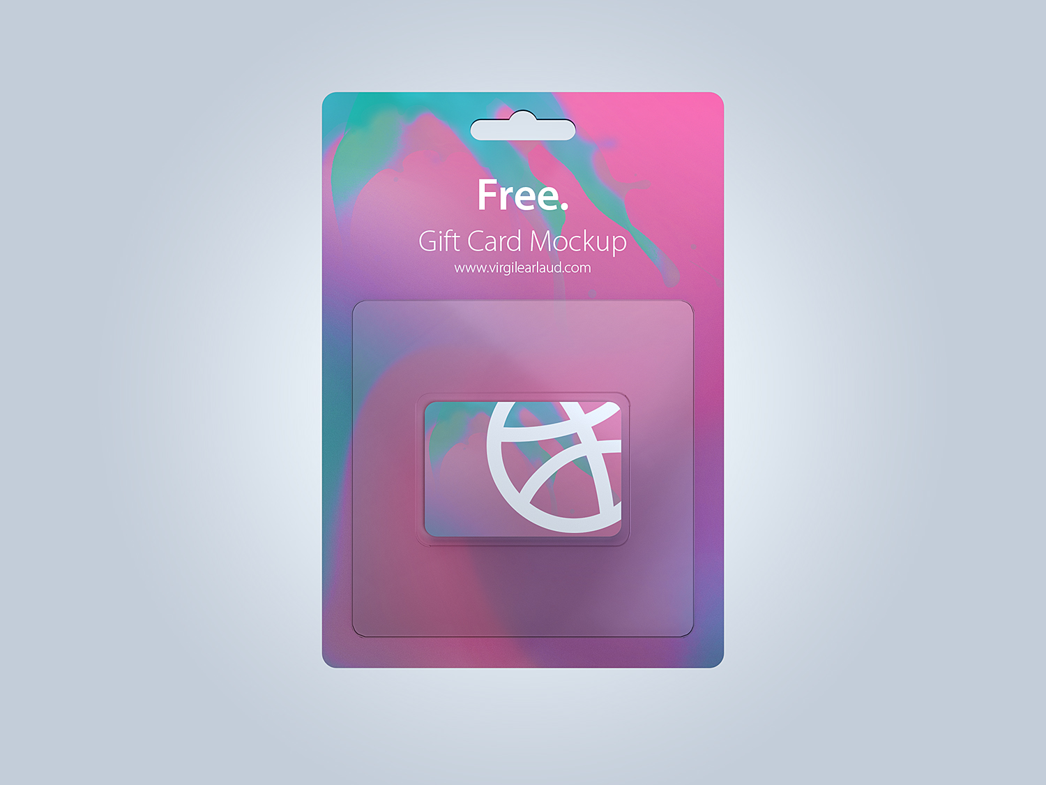 Free Gift Card Mockup