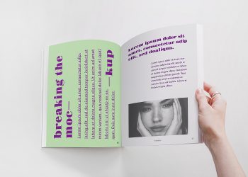 Free Magazine Mockup