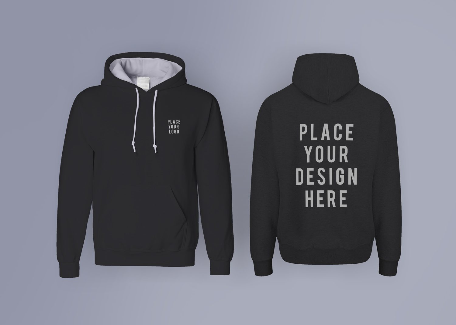 Free Men Hoodie Mockup | Mockup World HQ