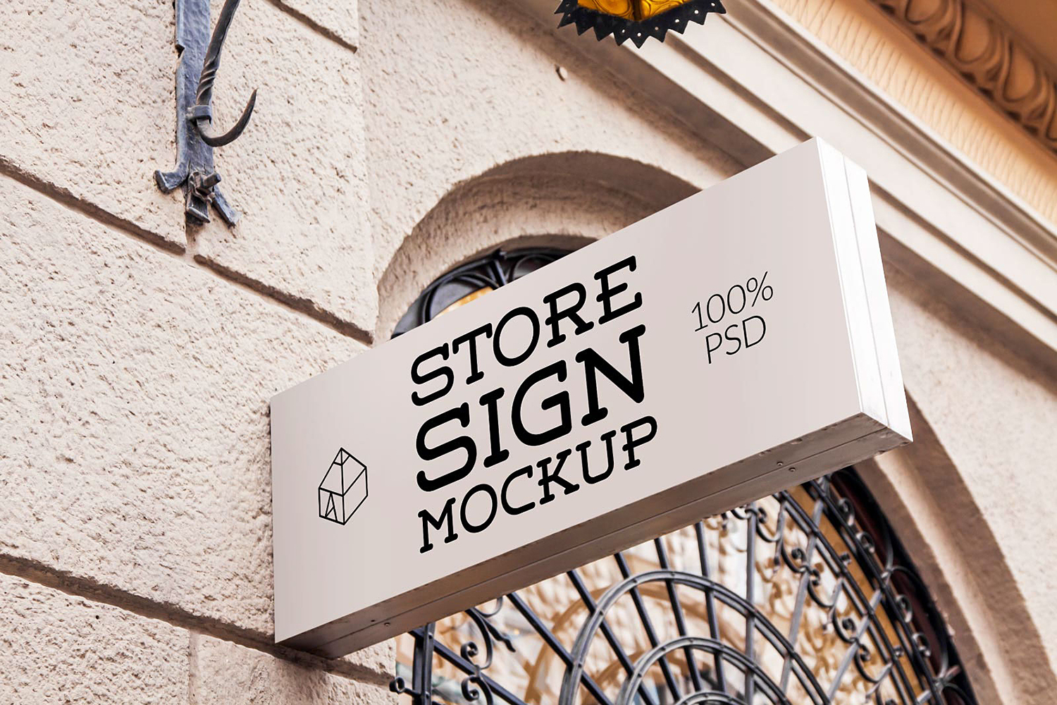 Download Free Store Sign Mockup | Mockup World HQ