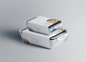 Food Container Packaging Mockup