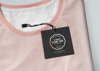 Free Classy Label Tag Mockup