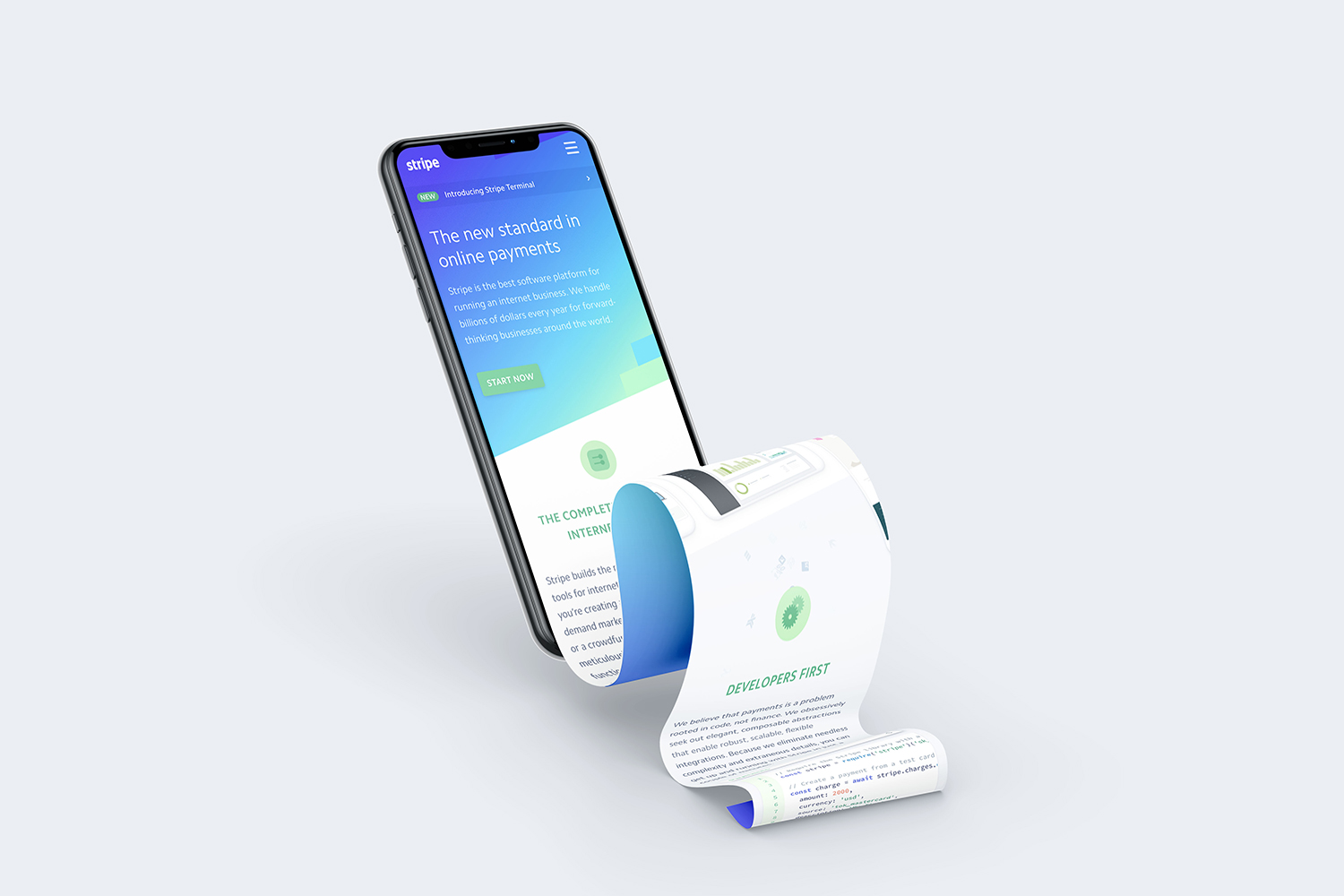 Free Iphone Xs Long Scroll Design Mockup Mockup World Hq