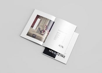 Free Letter-Size Magazine Mockup