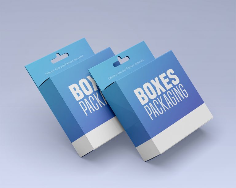 Free Box Packaging PSD Mockup Set | Mockup World HQ