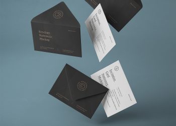 Gravity PSD Invitation Mockup