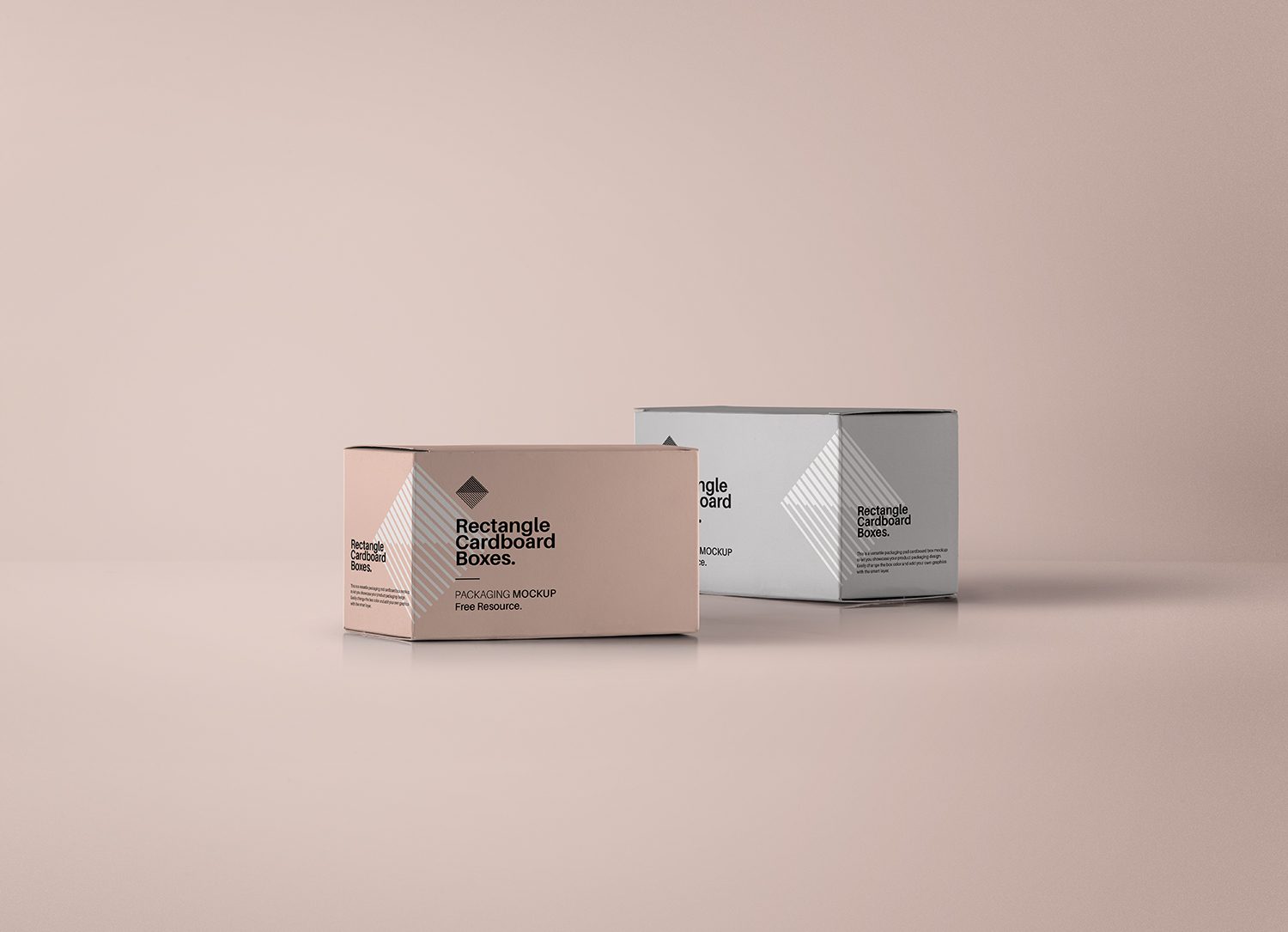 Rectangular PSD Box Mockup