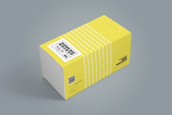 Download 3 Free Cardboard Drawer Box Mockups | Mockup World HQ