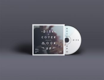 PSD CD Cover Disk Mock-Up