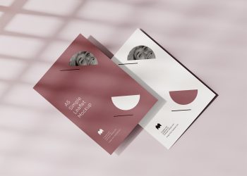 Free A5 Leaflet Mockup