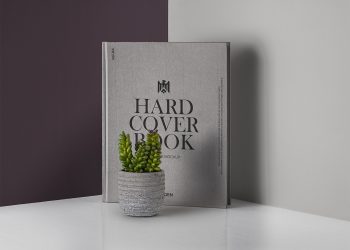 PSD Hardcover Book/Catalog Mockup