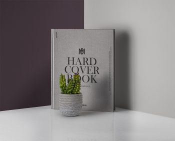 PSD Hardcover Book/Catalog Mockup