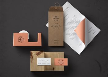 Basic Stationery Branding Mockup