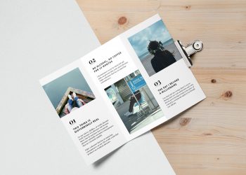 Tri-Fold Brochure Mockup