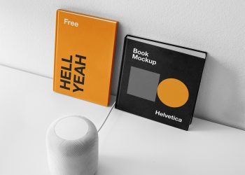 Book Covers PSD Mockup