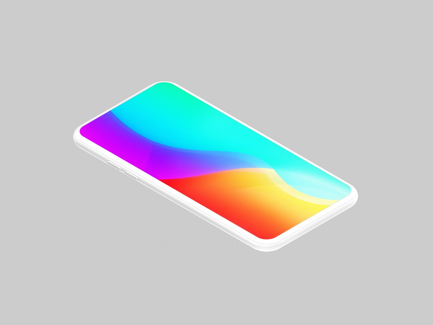 Generic Mobile Mockup (10 Colors)