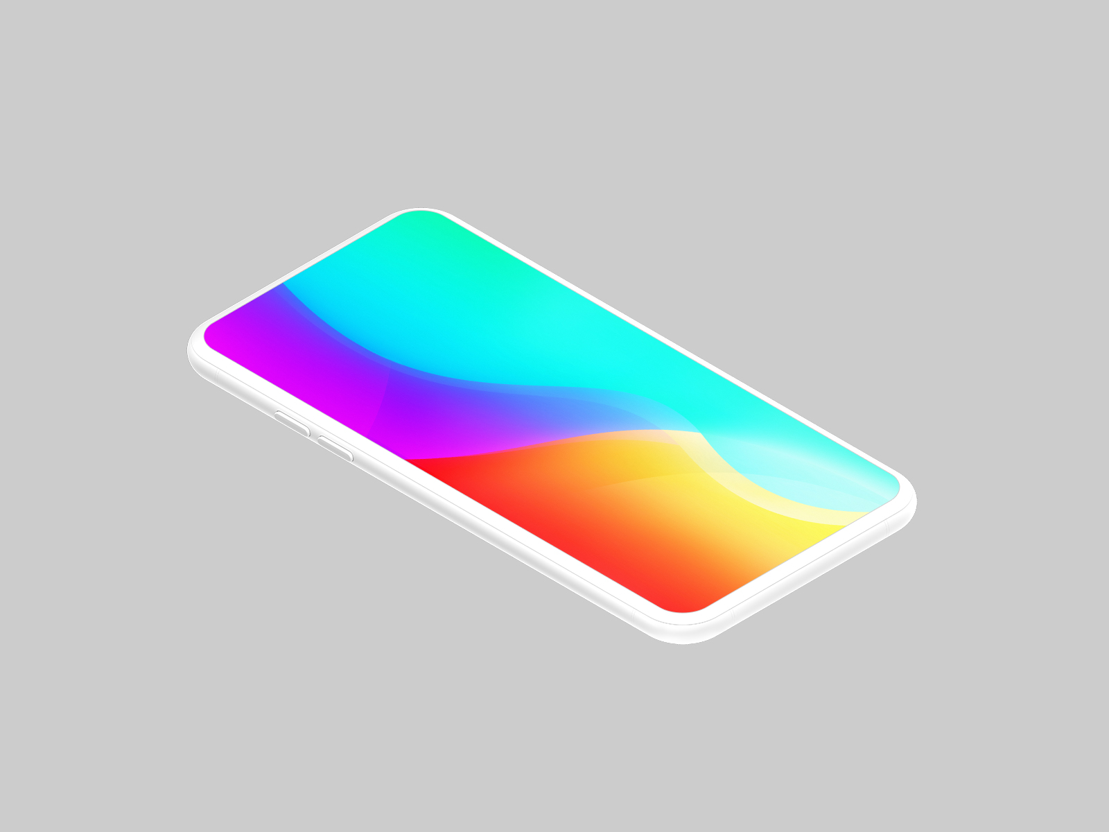 Generic Mobile Mockup (10 Colors)