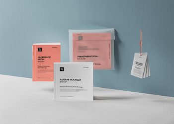 PSD Product Manual Mockup