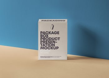 Product Packaging Box Mockup