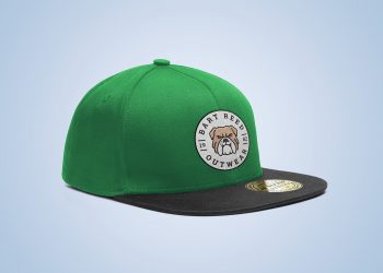 Snapback Cap PSD Mockup