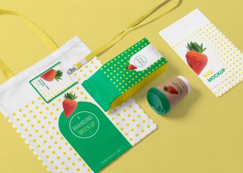 Free Packaging Mockup Scene