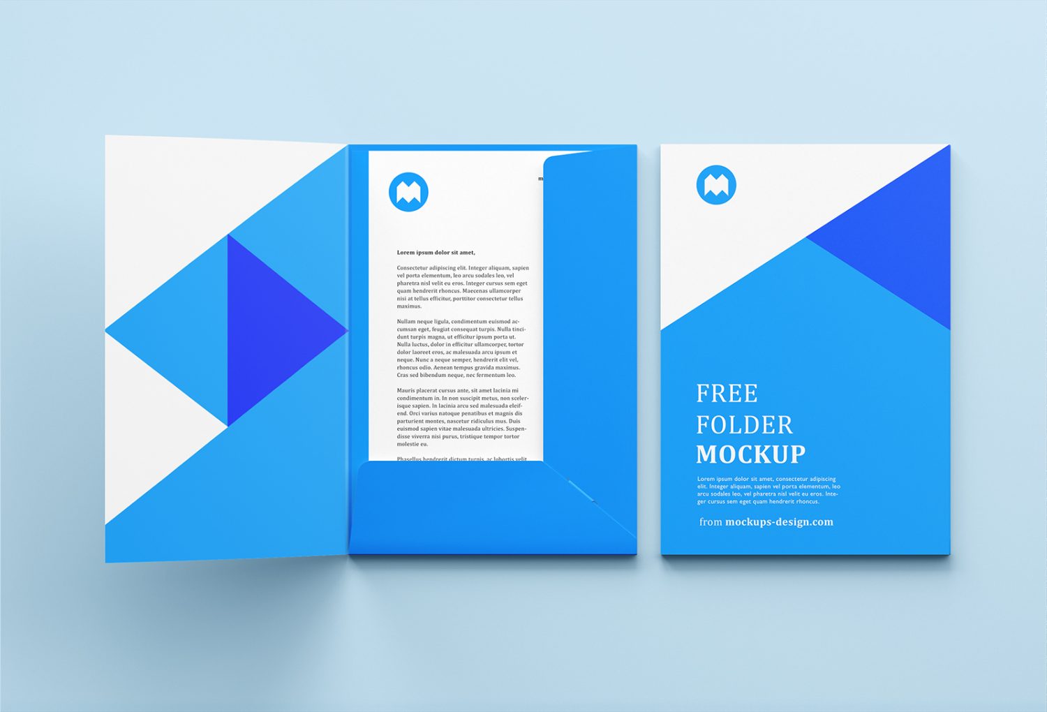 Free Brand Folder Mockup