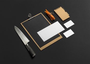 Restaurant and Bar Branding Stationery Mockups