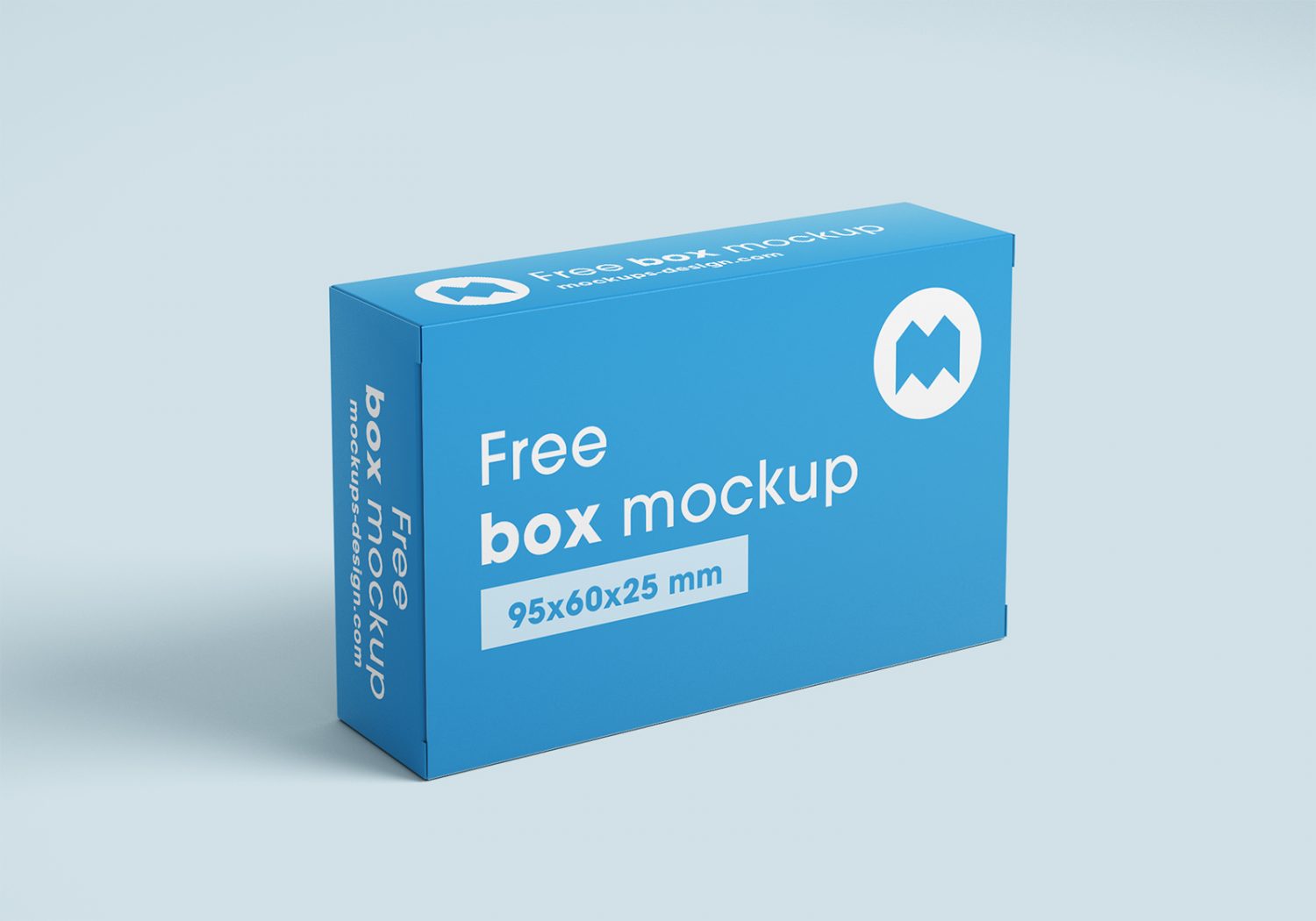 Free Box PSD Mockup