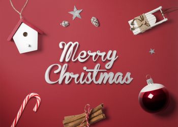 Christmas Mockup Free Scene