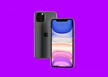 Floating iPhone 11 Pro Max Mockup