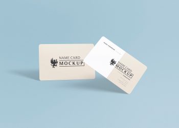 Free Name Card Mockup