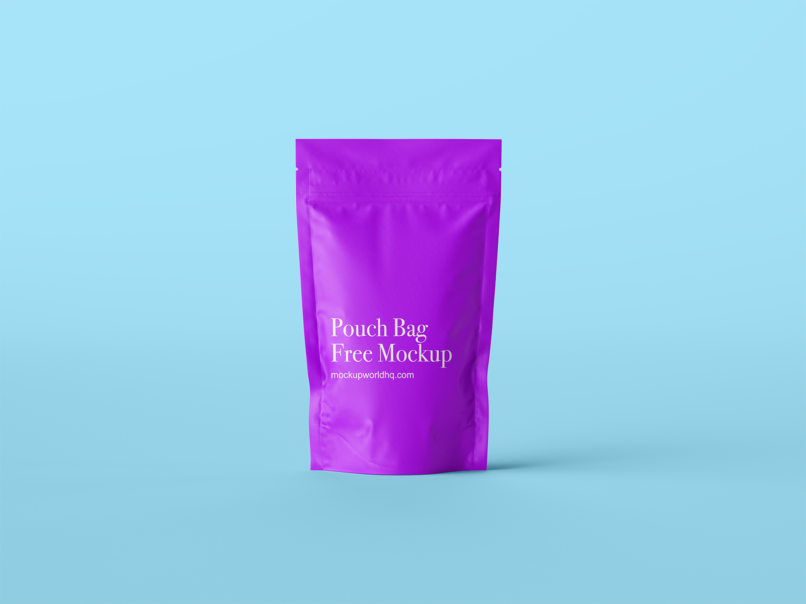 Pouch Bag Packaging Free Mockup