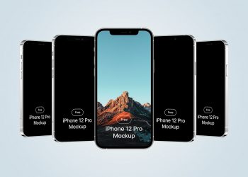 iPhone 12 Pro Free Mockup