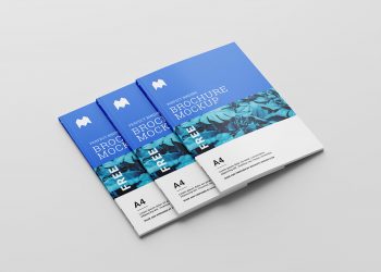 Free Binding Brochure Mockup