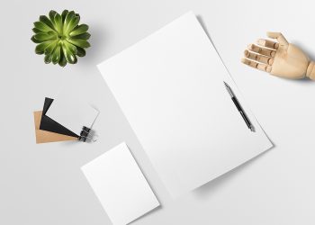 Free Brand Paper Stationery Mockup