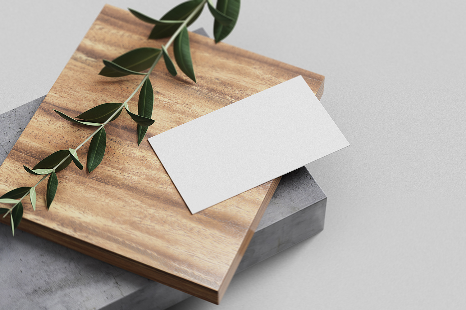 Free Business Card Branding Mockup Set