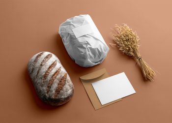 Free Bakery Branding Mockup