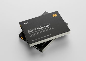 Landscape Book Free Mockup
