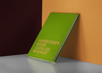 PSD Hardcover Catalog/Book Free Mockup