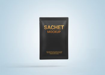 Pouch Sachet Free Mockup