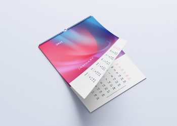 Wall Calendar Free Mockup