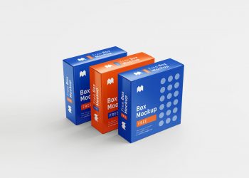 Box Packaging Free Mockup