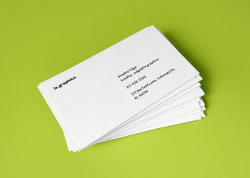 Free Business Card Mockup