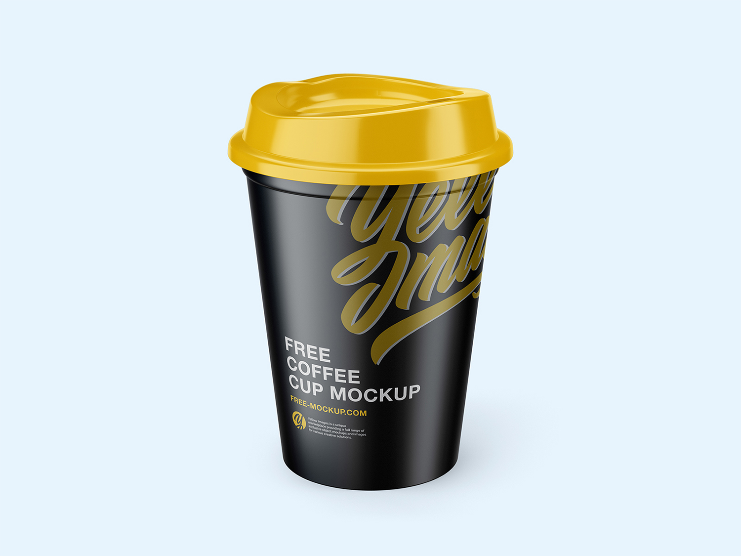 Free Coffee Cup with Holder Mockups