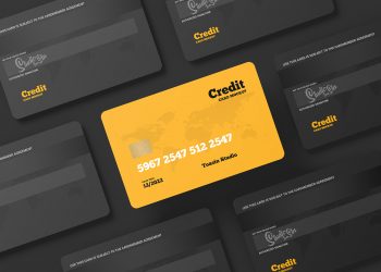 Free Credit Cards/Gift Cards Mockup