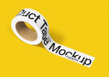 Free Duct Tape Mockup