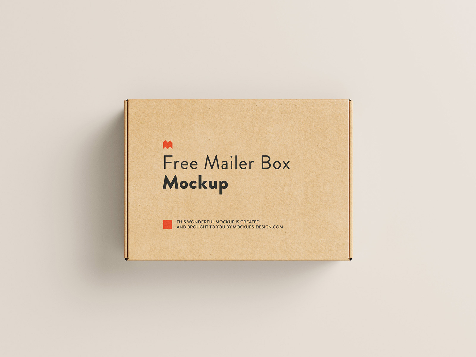 Free Mailer Box Mockup Set